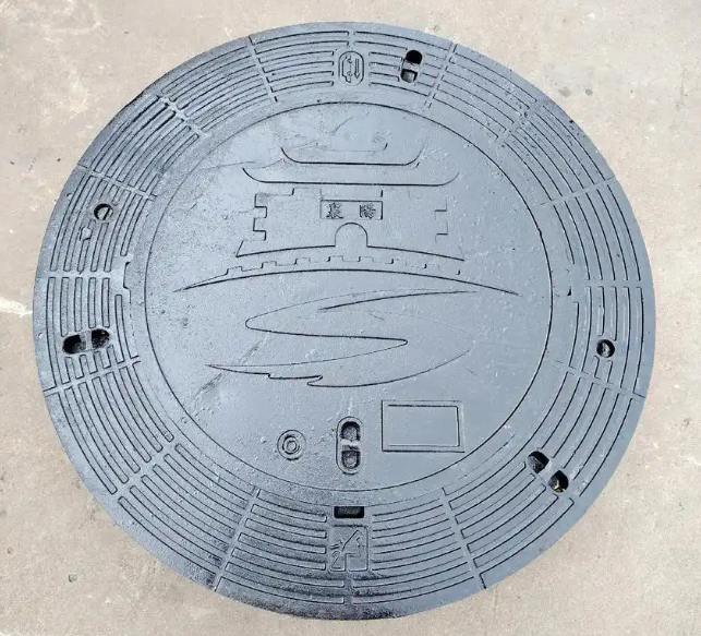 建湖球墨铸铁井盖定制款展示
